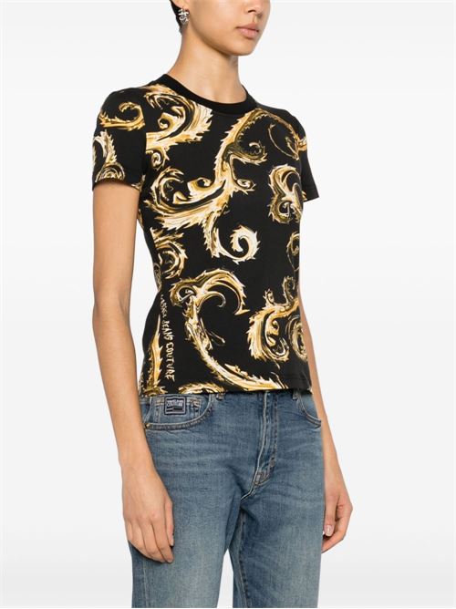 T-shirt donna maniche corte Versace jeans Couture | 77HAH608JS409G89